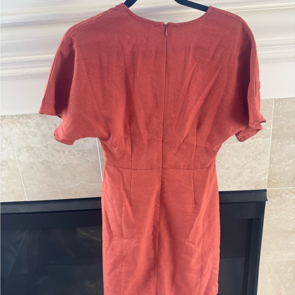 Free People Rust Mini Dress - Picture 2 of 3